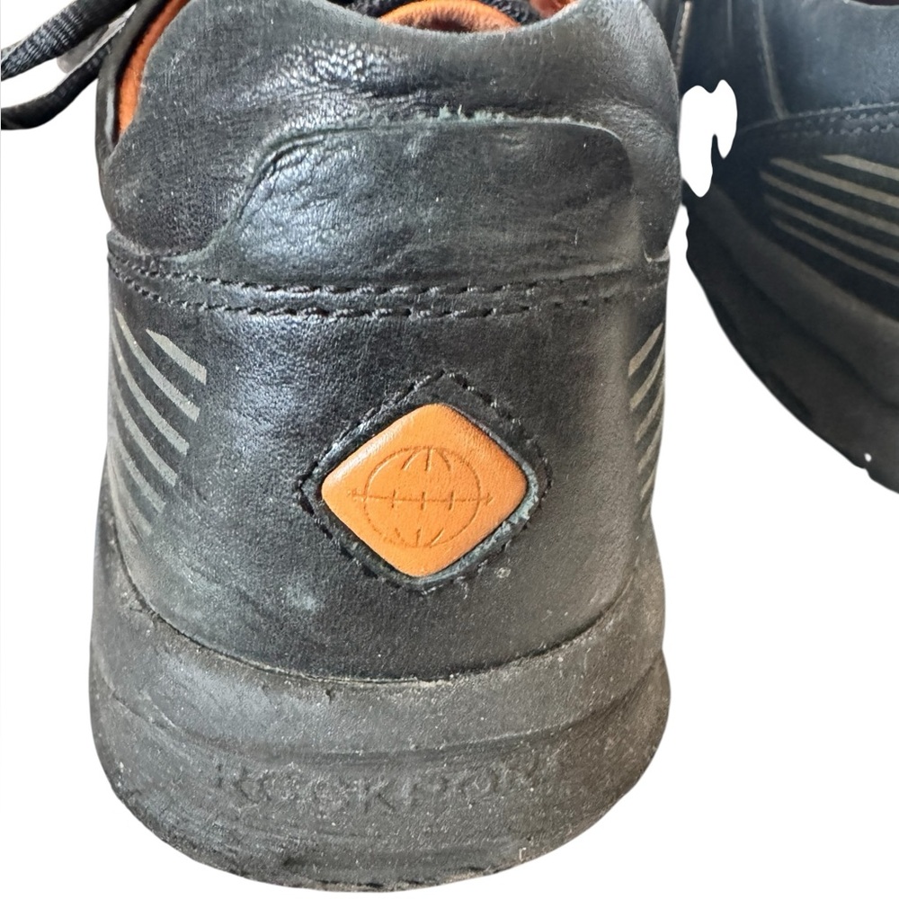 Rockport Black Dress Leather Sneakers Classic CH2893 Size 9.5 - Picture 11 of 13
